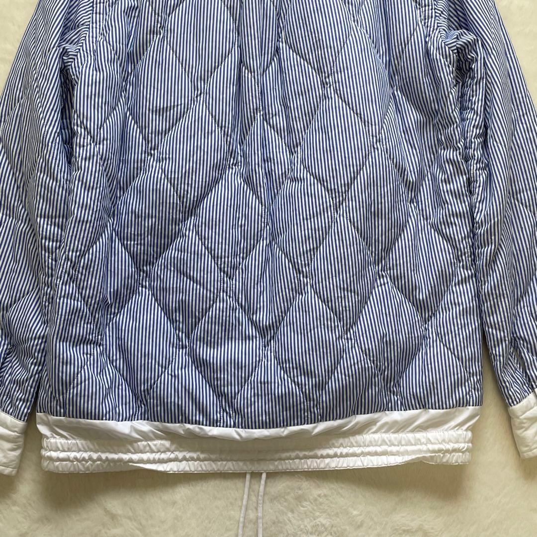 サカイ Quilted Shirt Jacket キルティング ストライプ