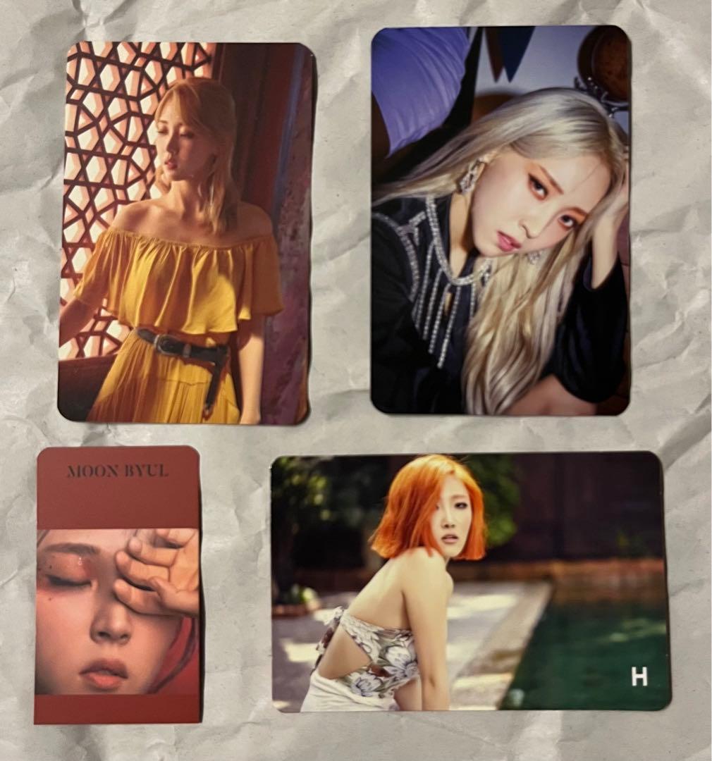 MAMAMOO アルバム５枚セット、一部トレカあり