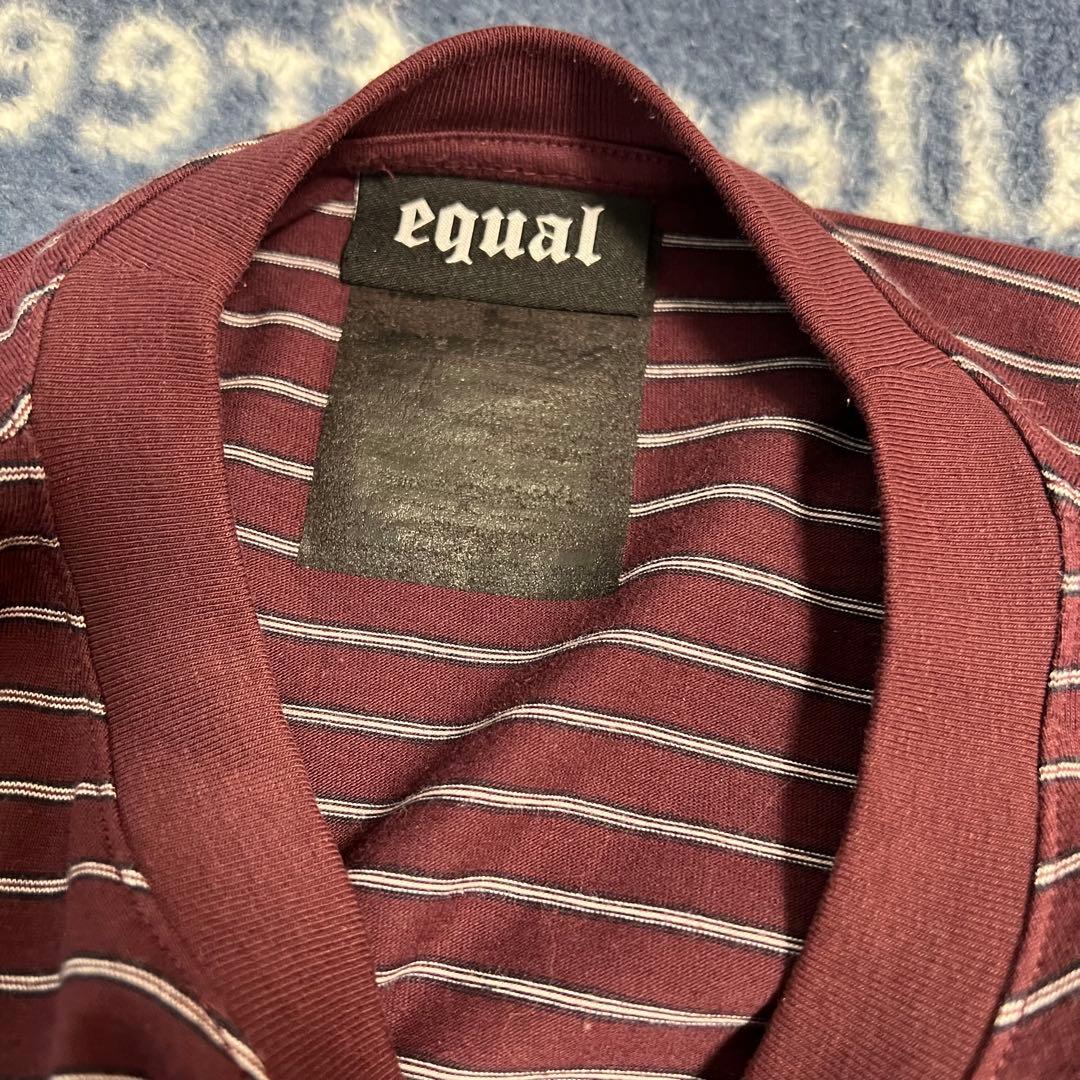 トップス equal border tee