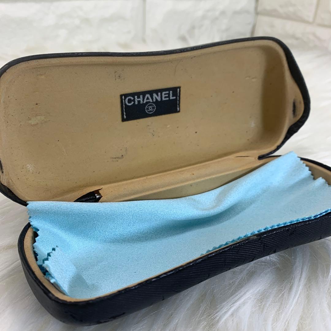 CHANEL ブラウンサングラス5102ココマーク、ケース付き