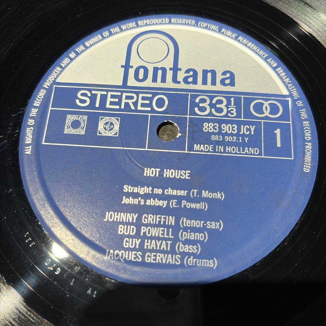 [レコード] bud powell hot house LP