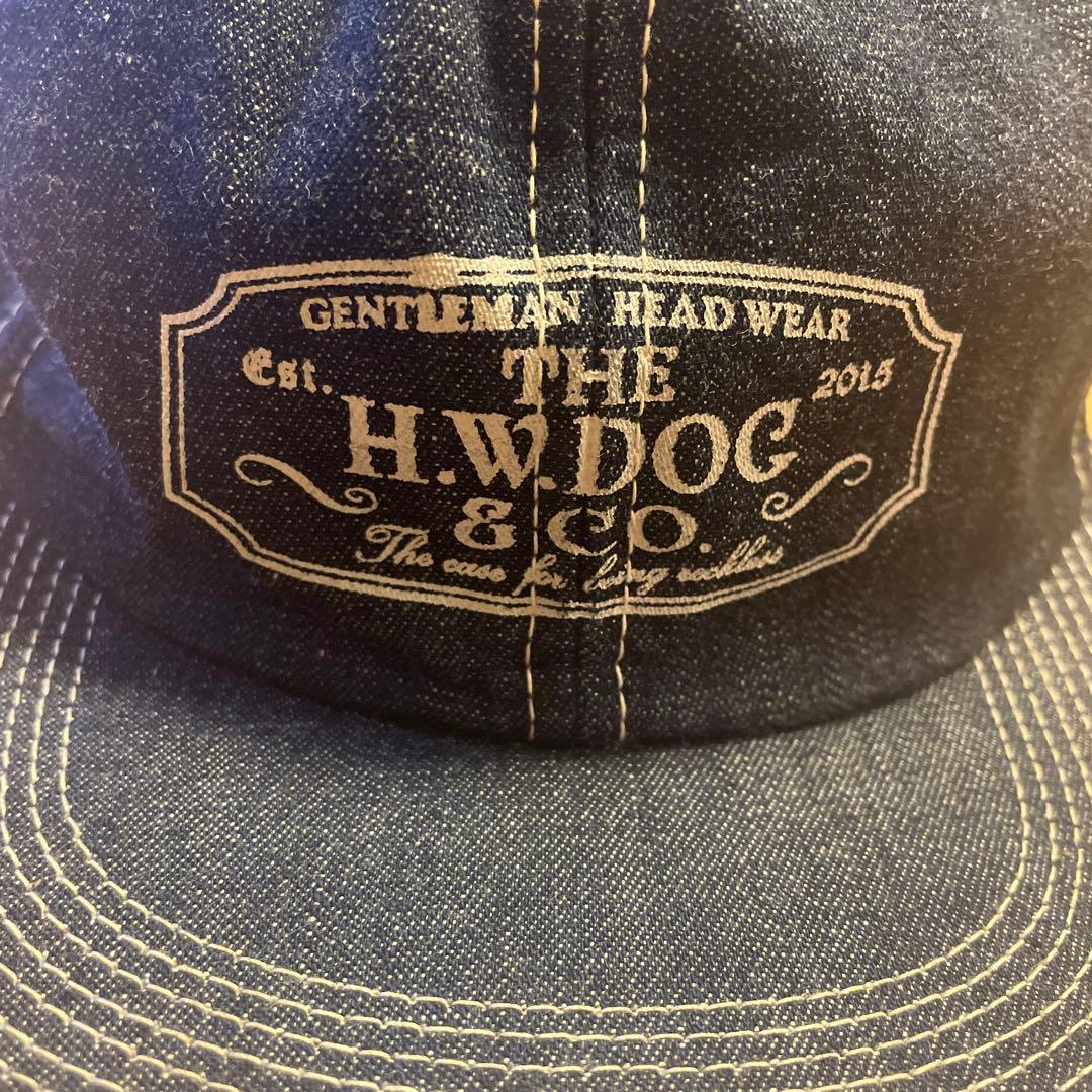 H.W.DOG & CO. エイチダブリュードッグ デニムキャップ 帽子 日本製