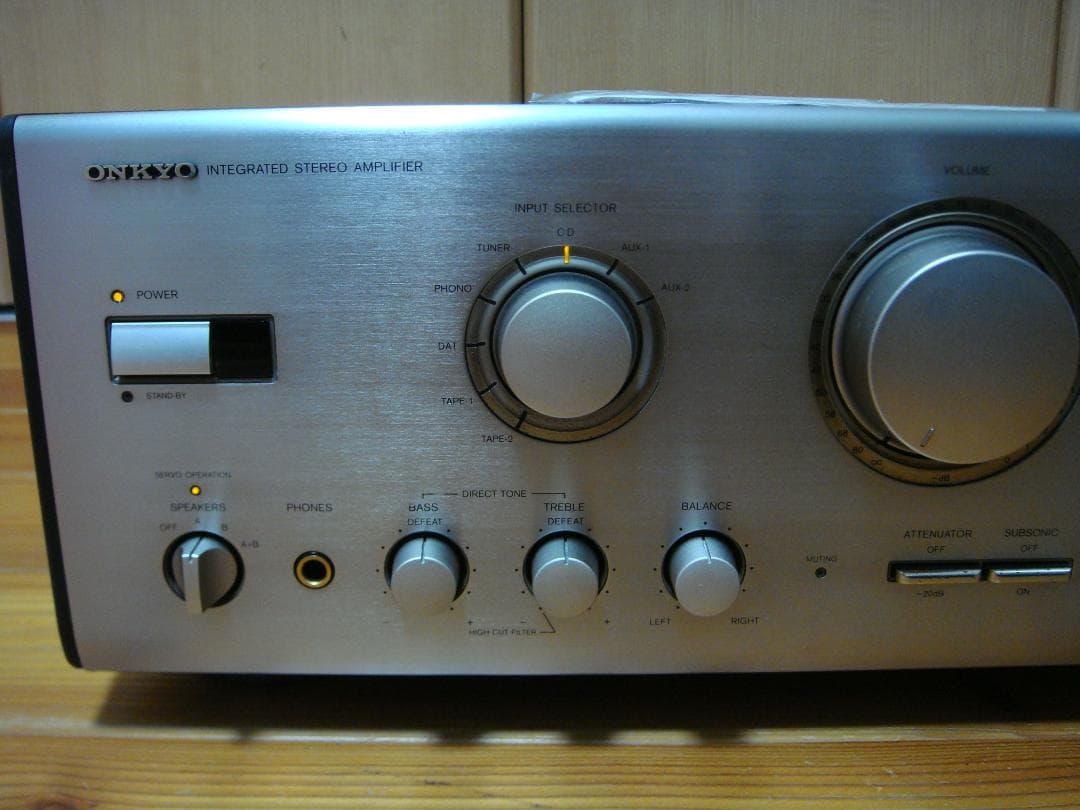 整備済 ONKYO オンキョー プリメイン Integra A-917 取説付