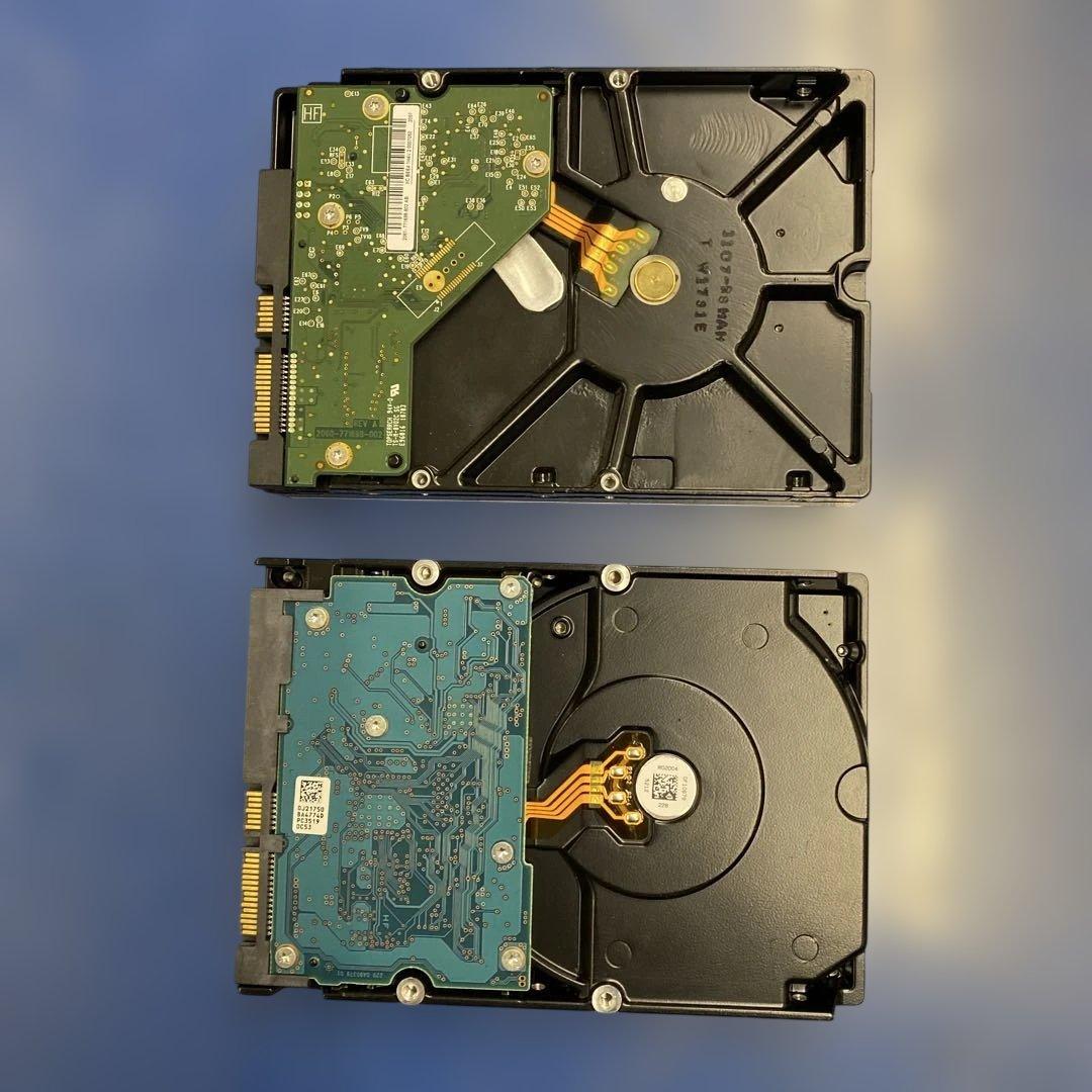 ★送料込み★ WD HDD3.5イン 2000GB +HGST 2000G