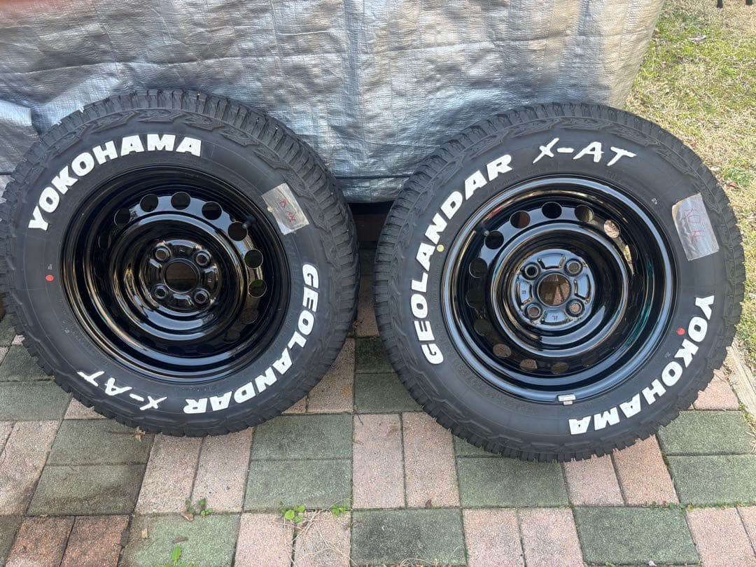 ヨコハマ ジオランダーX-AT 175/80R14 プロボックスタイヤ4本セット
