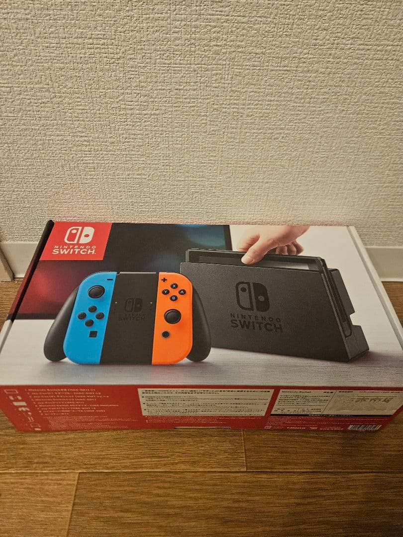 ニンテンドースイッチ 本体 Switch ジャンク 画面左側に黄色焼けあり