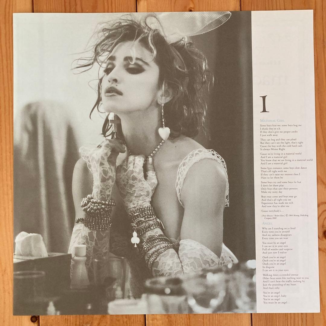 日本盤 初回限定 美品 madonna like a virgin ピクチャー