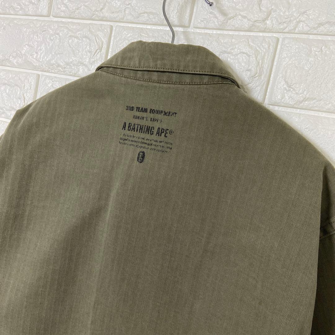 A BATHING APE 3RD TEAM P-41型 カバーオール L