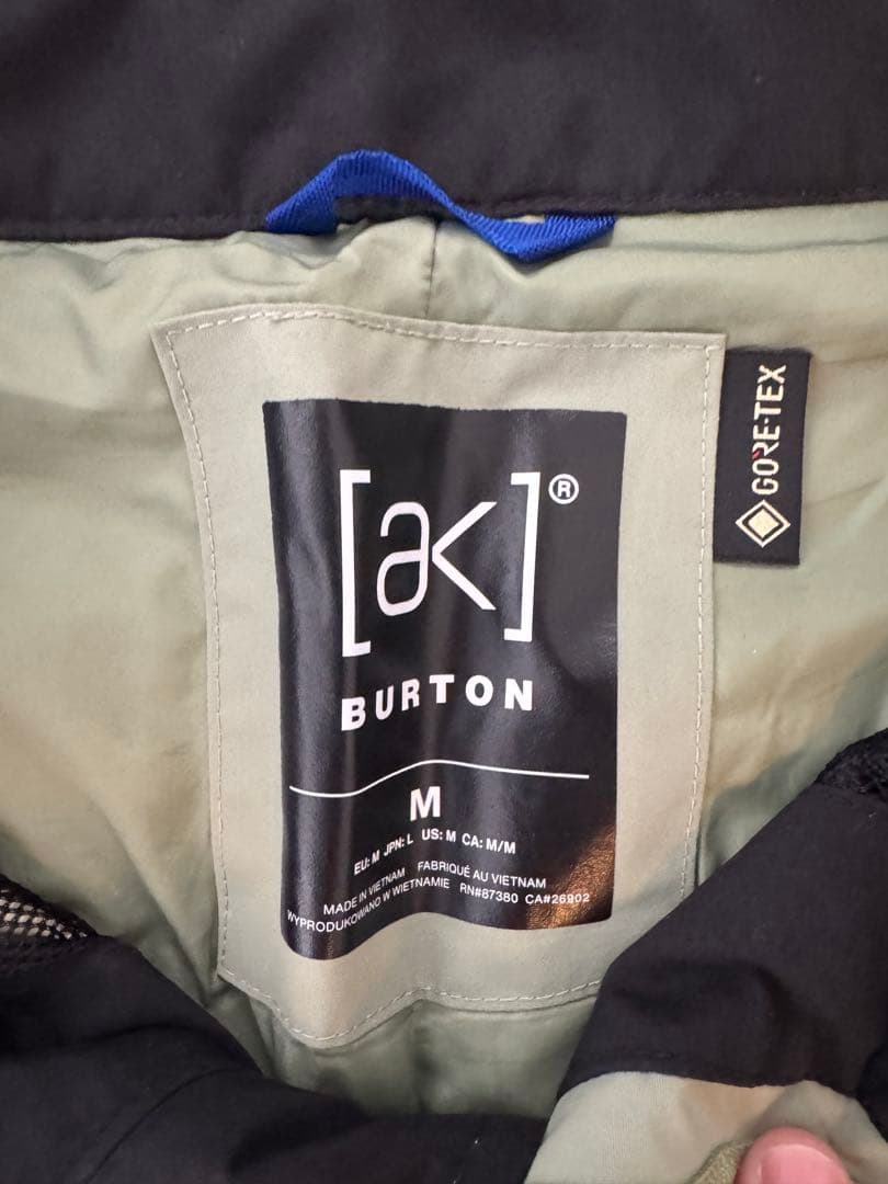 Burton [ak] GORE-TEX 2L ジャケットパンツセットMサイズ
