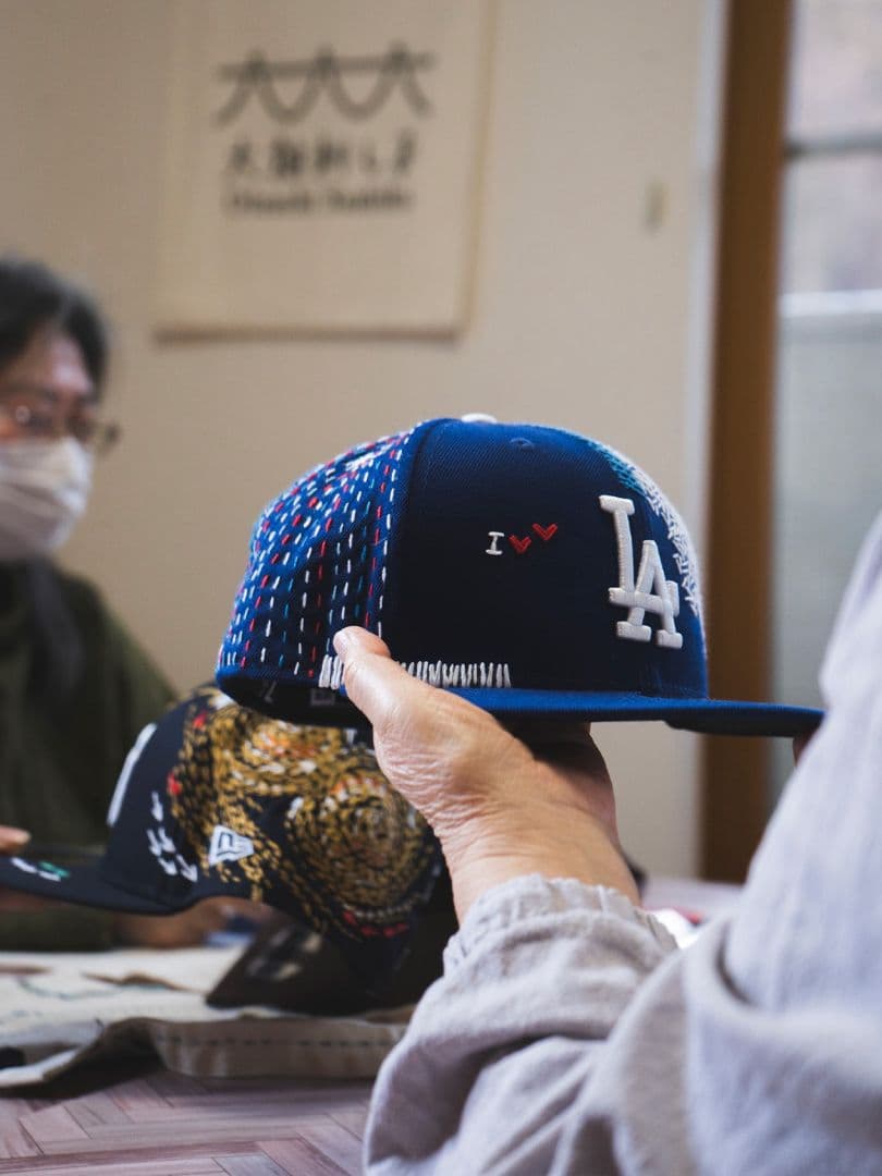 【NEW ERA × SASHIKO GALS】 LAドジャース サシコギャルズ