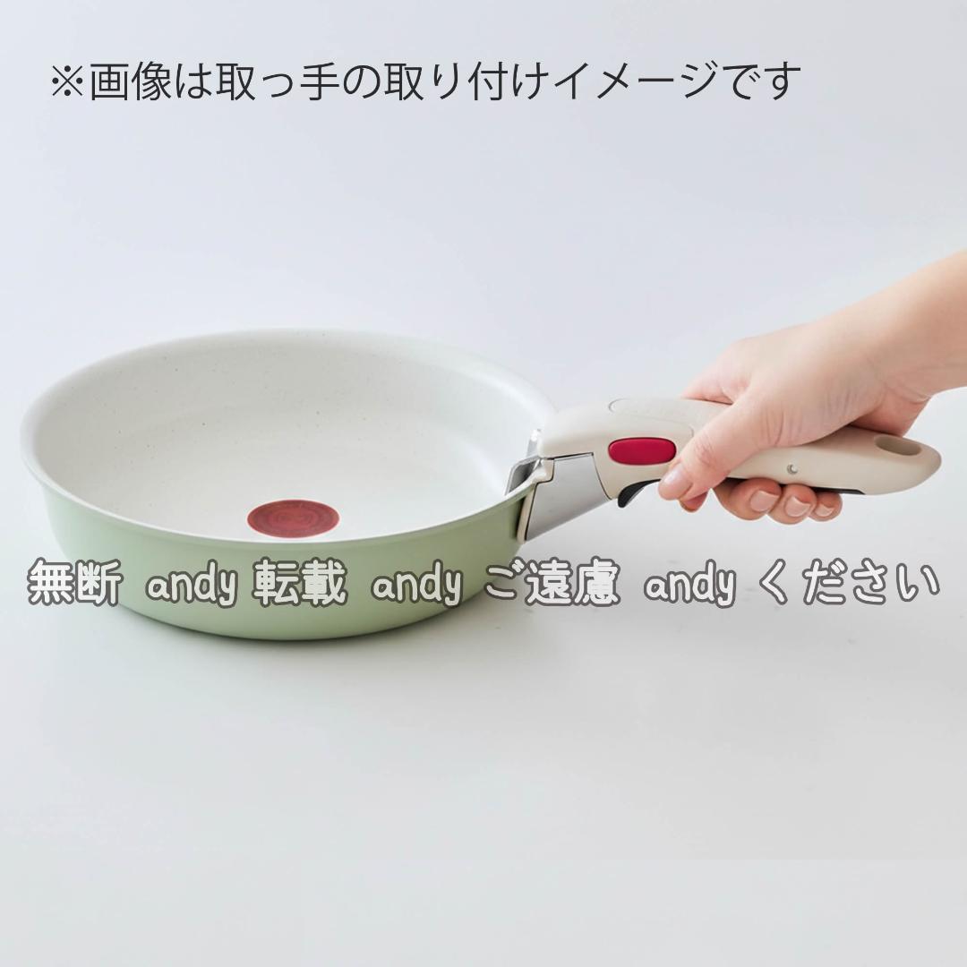 【取っ手付】ティファール フライパンセット 22cm+26cm ミントグリーン