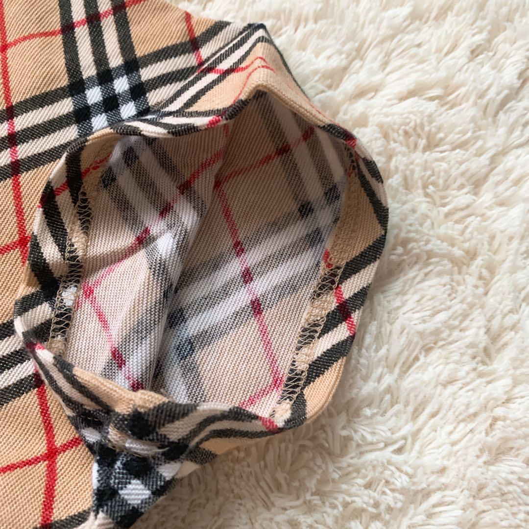 【美品】バーバリー ロンドン ノバチェック ポロシャツ ボタンシャツ F