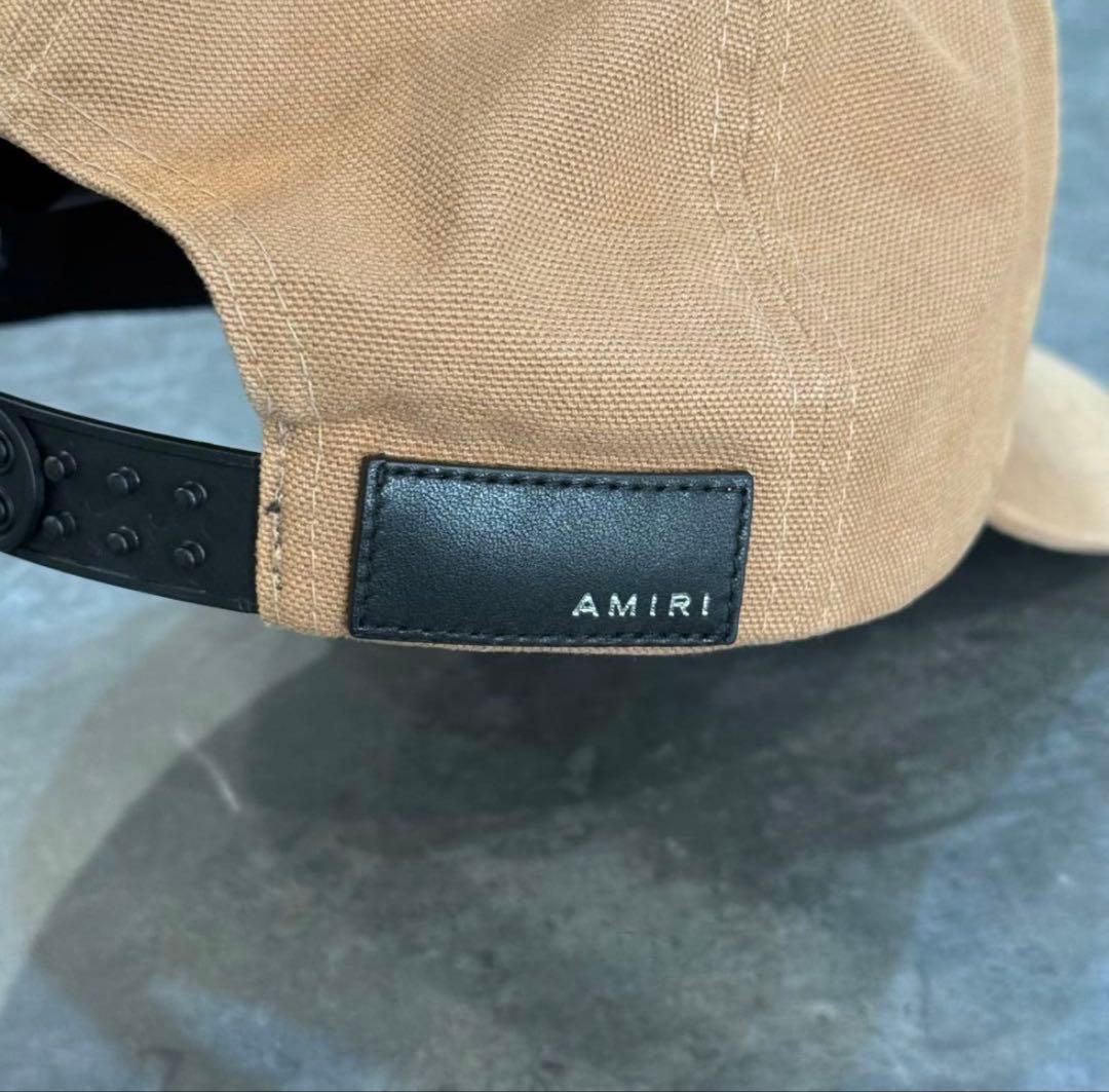 AMIRI キャップ ベージュ ブラウン