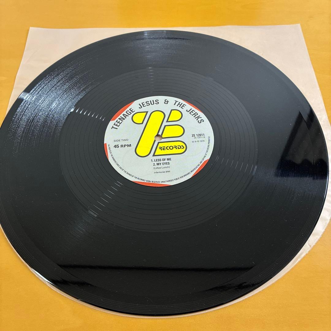 TEENAGE JESUS 輸入12inch レコード1979 B.:RECK