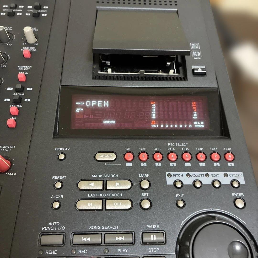 YAMAHA MD8 マルチ トラック MD レコーダー ヤマハ 宅録 録音