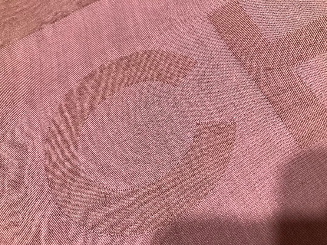 CHANEL ストール　ショール　ピンク★シャネル　マフラー
