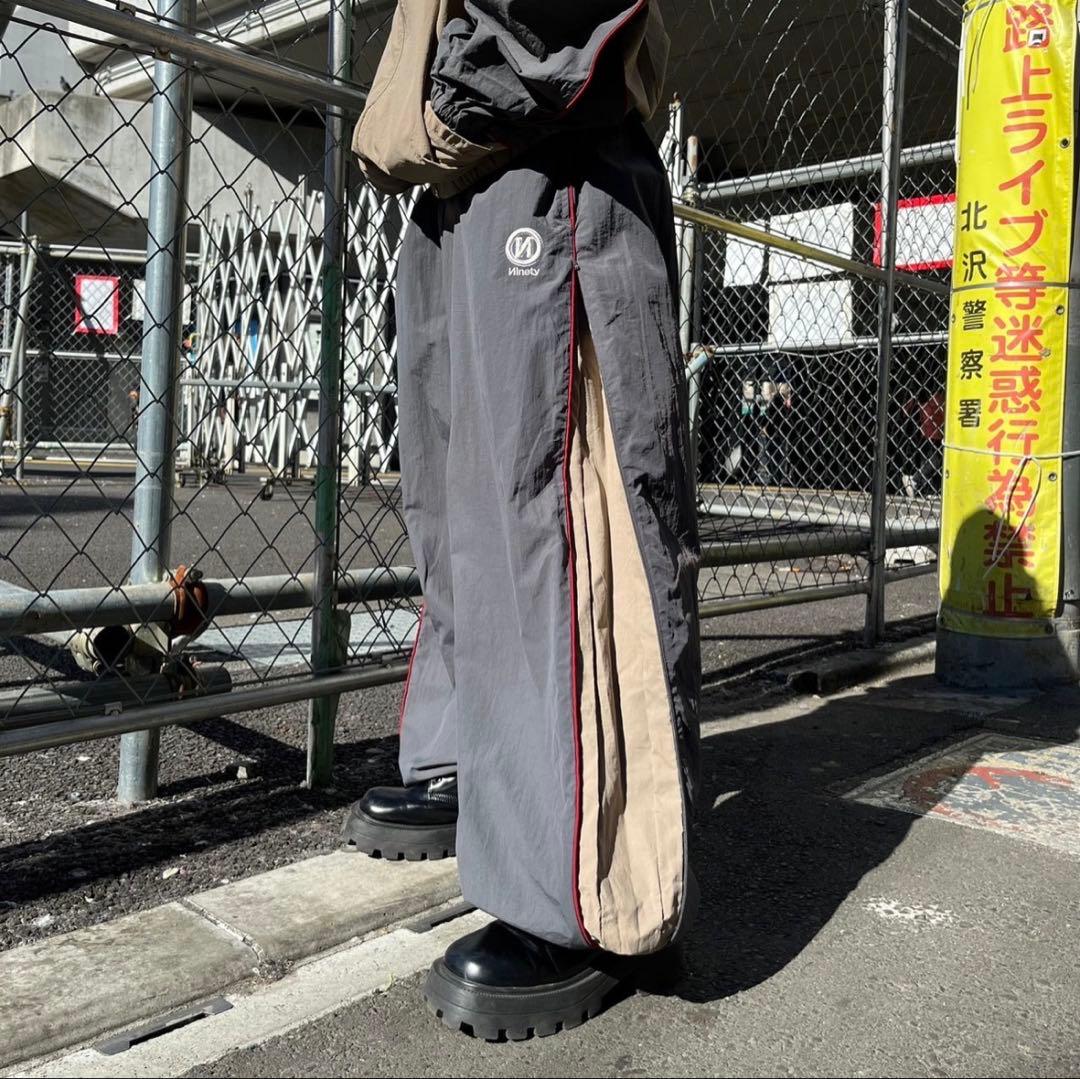 パンツ 9090 \"N\" Logo Tech Nylon Track Jacket