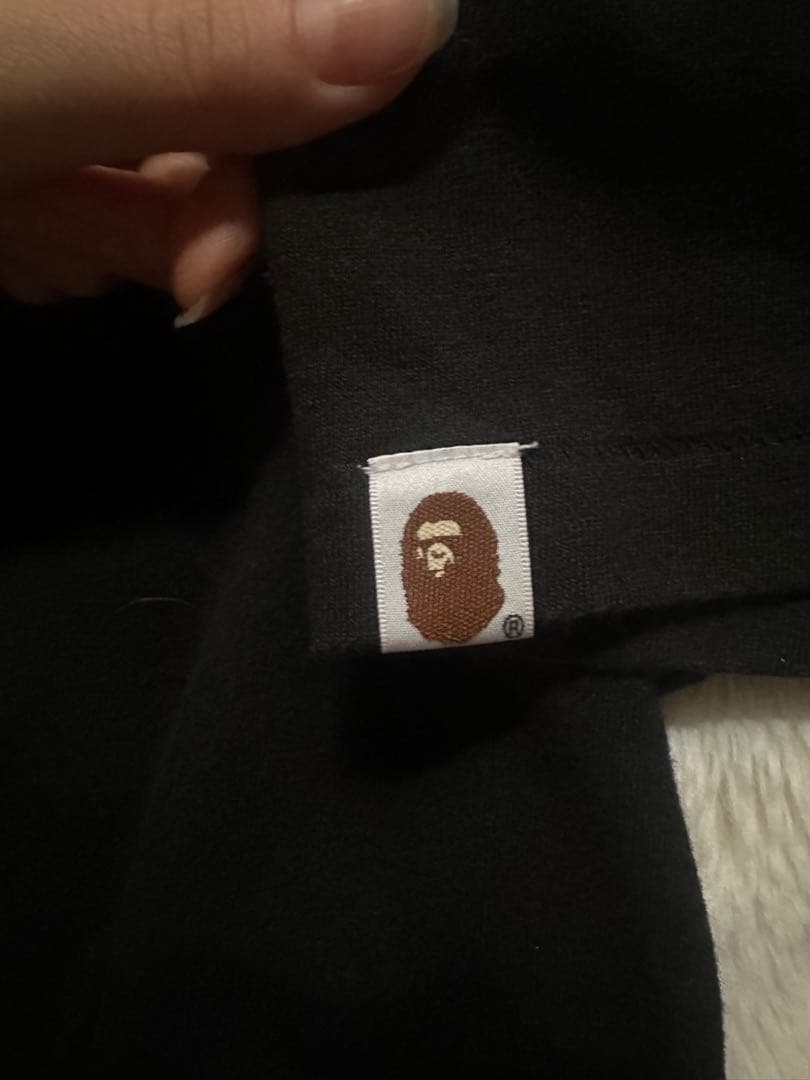 A BATHING APE エイプ メンサイ柄 Tシャツ L