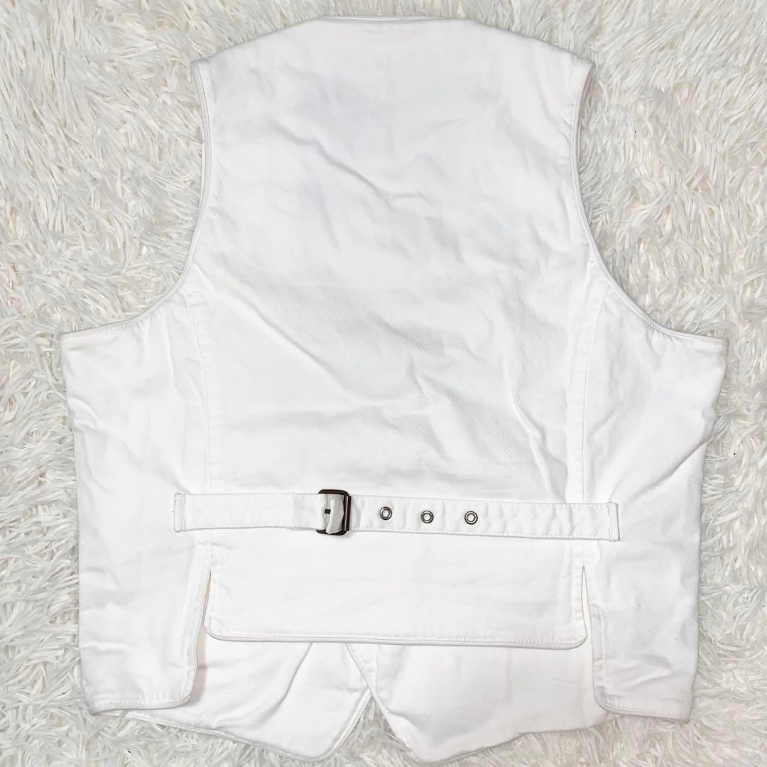 新品 DSQUARED2 ベスト スタッズ ロゴワッペン イタリア製 L相当