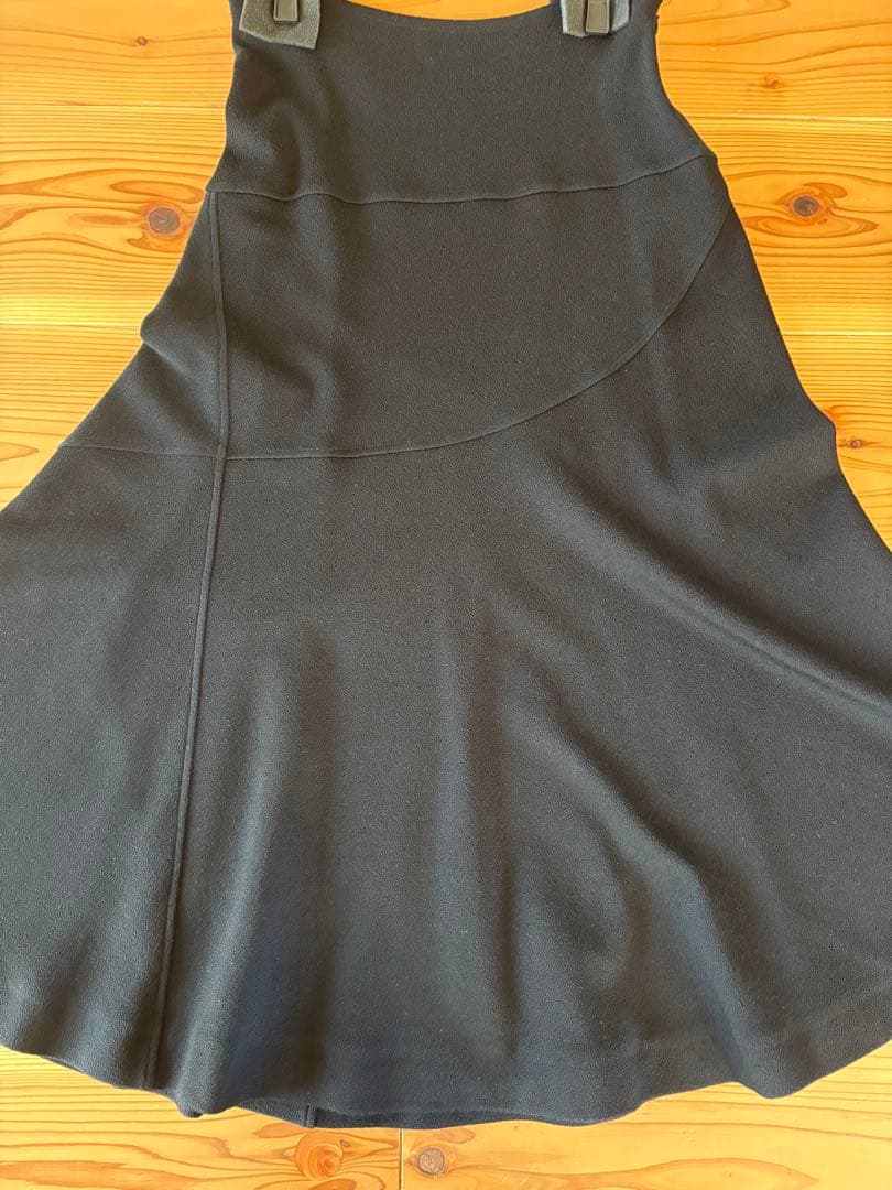 新品　JIL SANDER 黒 ジルサンダー　スカート　ロング　スカート　34
