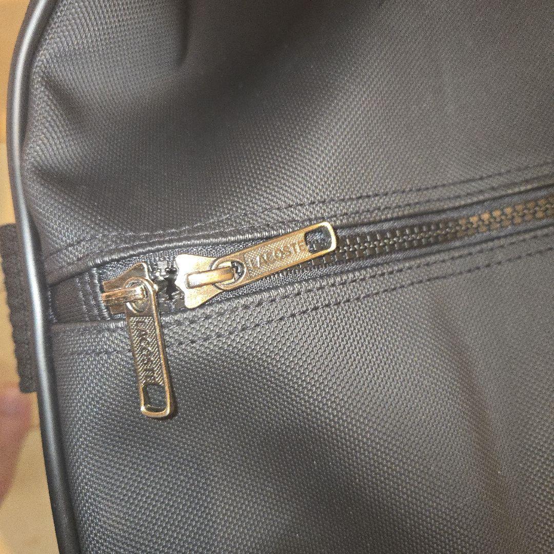 LACOSTE ラコステ ボストンバッグ トラベルバッグ ブラック 2way