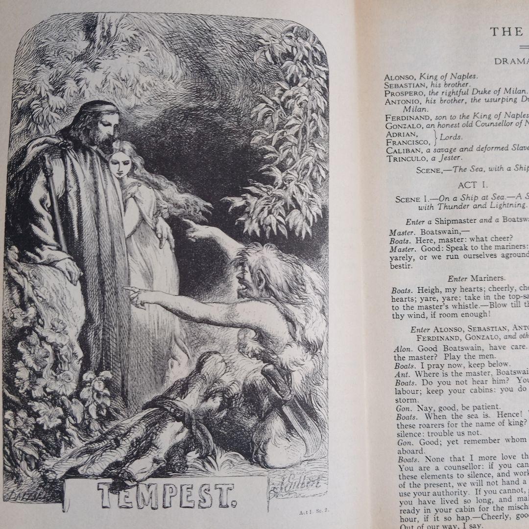 WILLIAM SHAREKESPEARE　完全版　装飾本　洋書