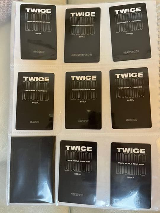 TWICE Lights DVD トレカ