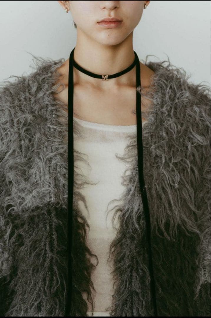 【美品】Knuth Marf シャギーカーディガン