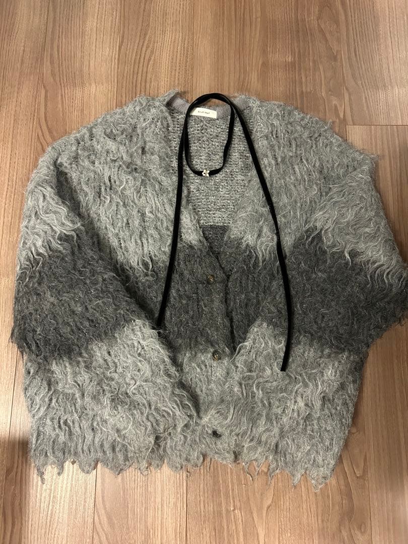 【美品】Knuth Marf シャギーカーディガン