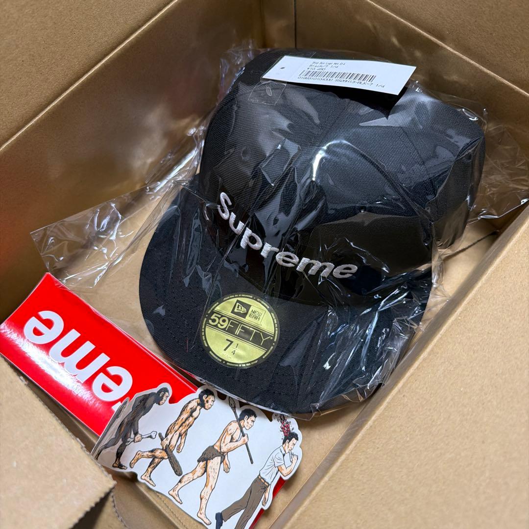 Supreme Box Logo New Era キャップ 7 1/4
