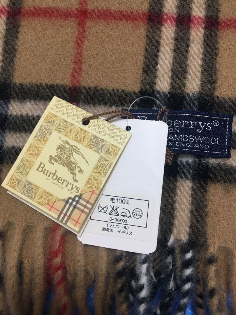 BURBERRYバーバリー　ノバチェック柄 マフラー