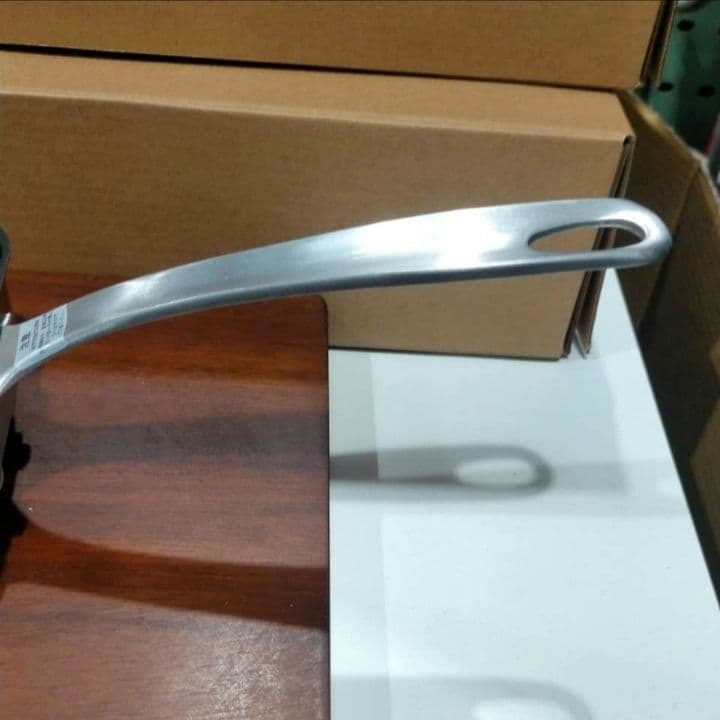 MEYER ホワイトスチール 18cm 蓋付 エッグパン マイヤー