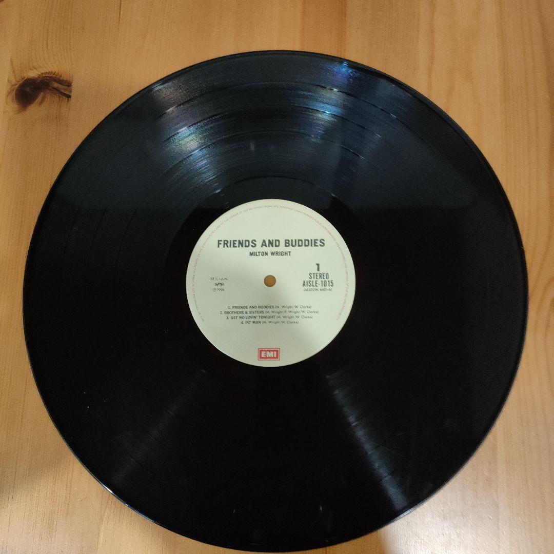 Milton Wright FRIENDS and BUDDIES レコード