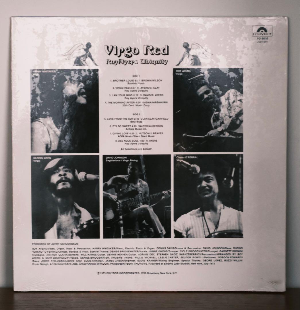 ROY AYERS UBIQUITY / VIRGO RED レコード