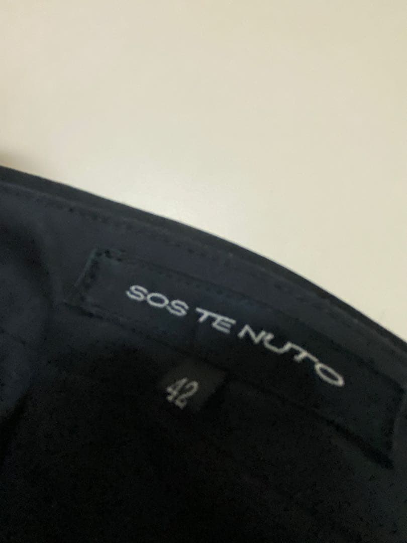 SOS TE NUTO タキシード風サテンジャケットセットアップ