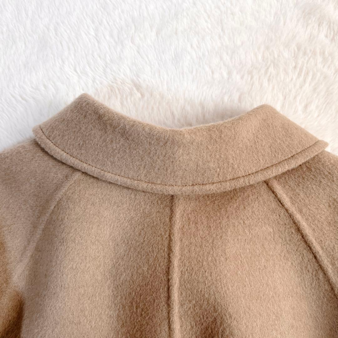 バーバリーロンドン ダブルフェイス ロングコート カシミヤ ベージュ 2XL