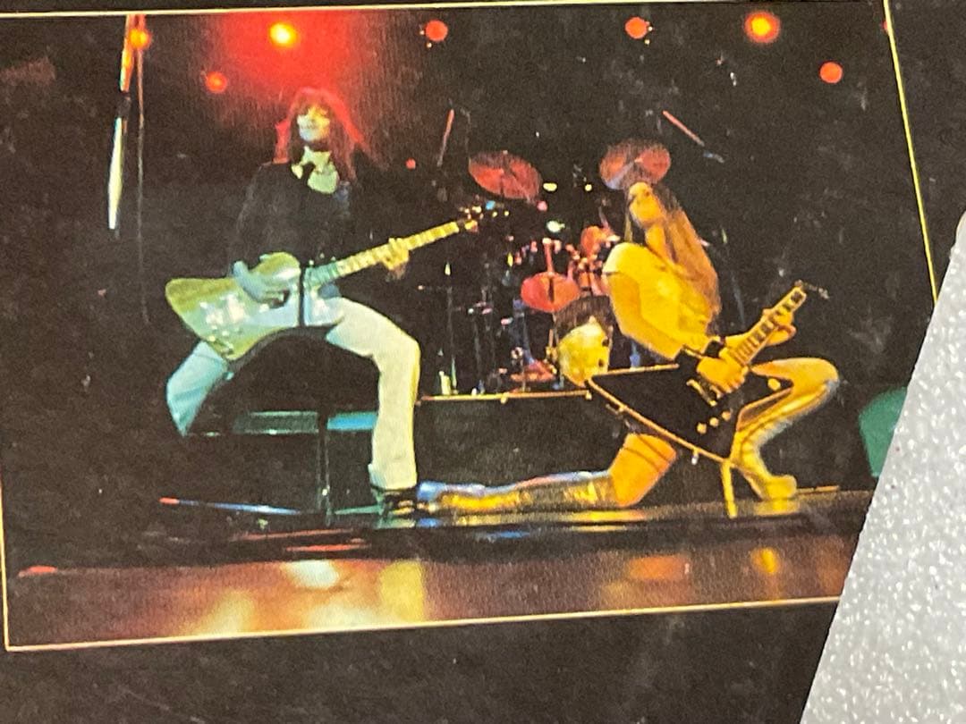 THE RUNAWAYS・LIVE inJAPAN。LPレコードジャケット。