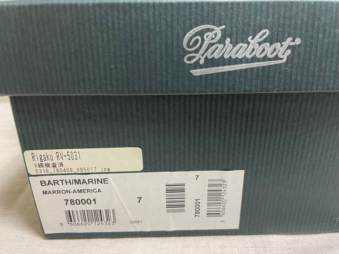 Paraboot BARTH パラブーツ　バース　アメリカ