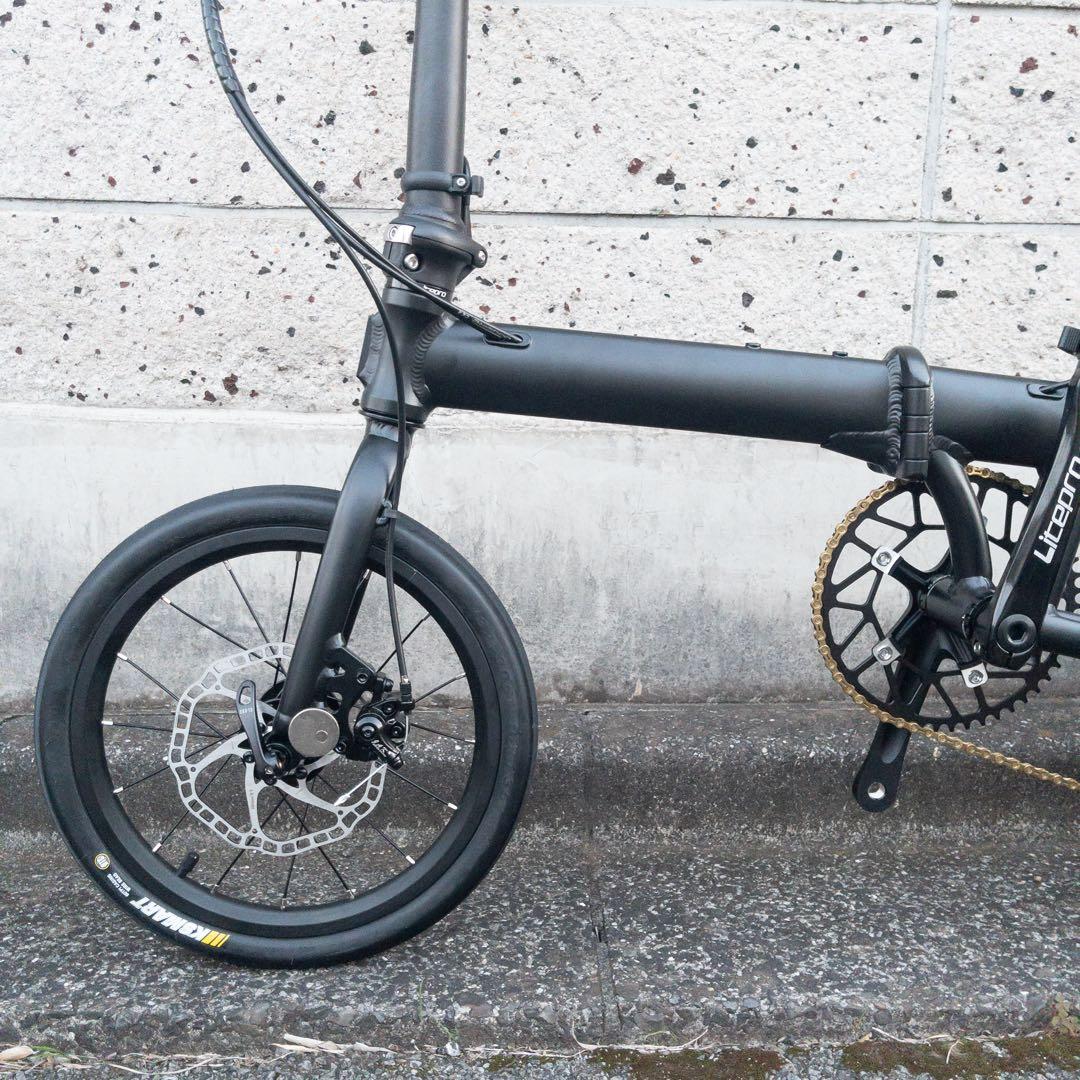 たか101　K3 PLUS折り畳み 自転車 Tiagra 10速