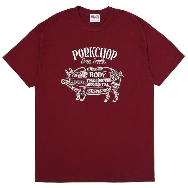 PORK FRONT TEE 25 / キムタク着用　シュプリームGDC