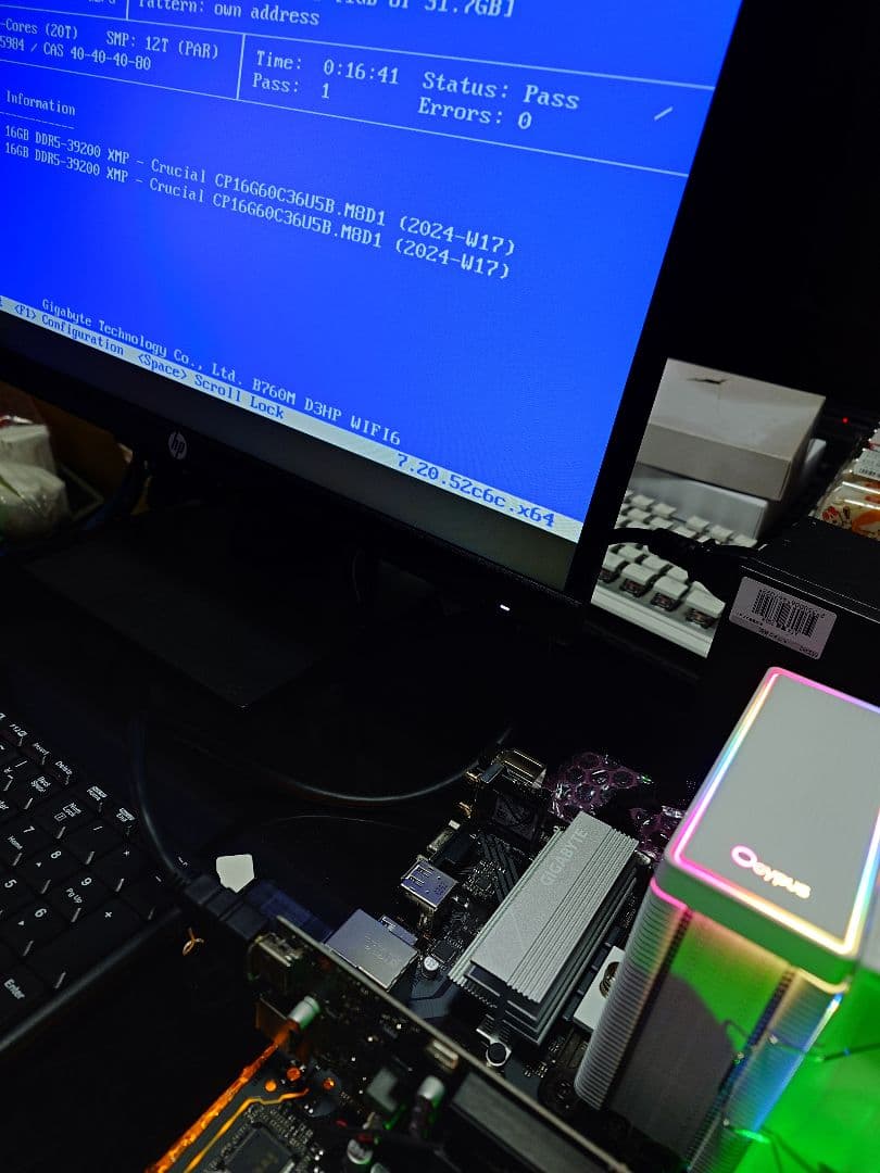 Crucial DDR5 Pro 6000 16GB×2 32GB 動作確認済2