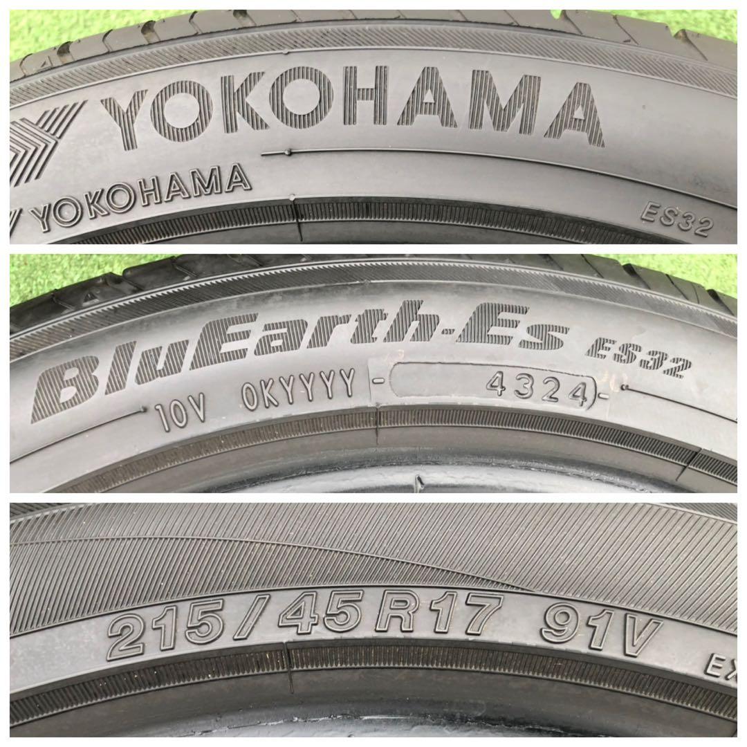 215/45 R17 Yokohama BluEarth-ES32ラジアルタイヤ