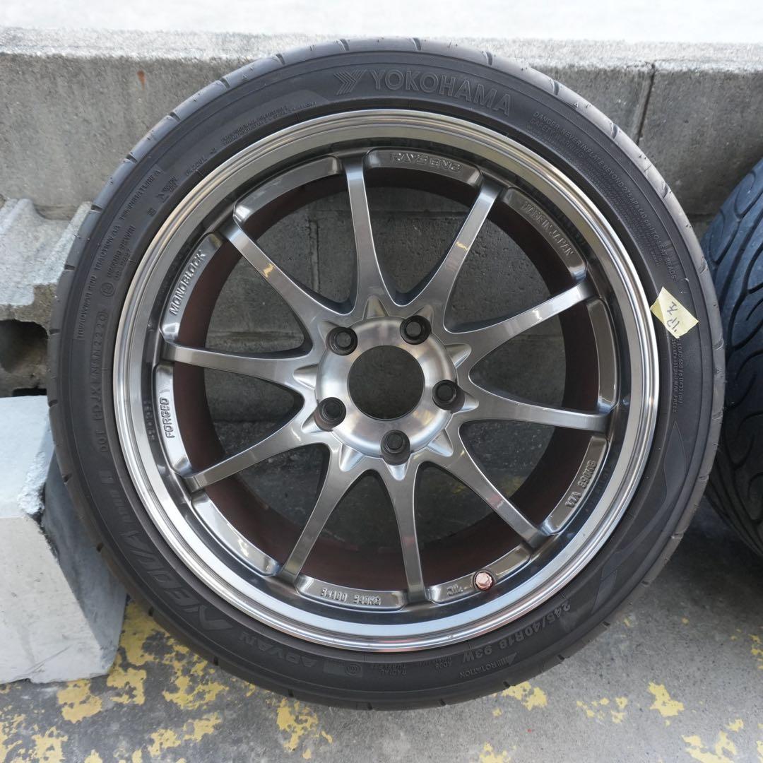 レイズ (RAYS) ボルクレーシング CE28SL ×ADVAN NFOVA