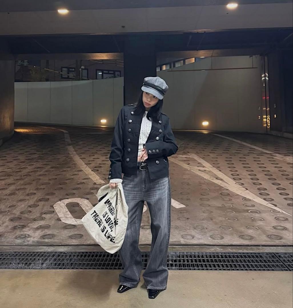 lagua gem COTTON NAPOLEON ジャケット　ナポレオン新品黒