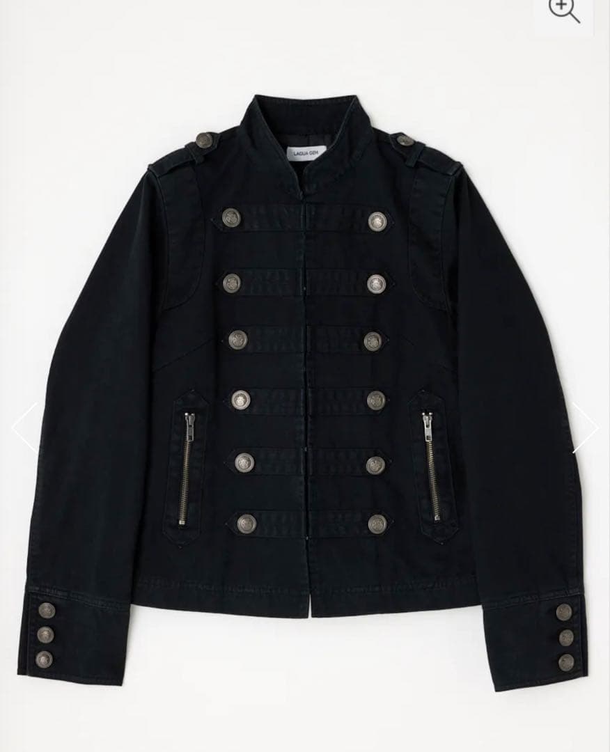 lagua gem COTTON NAPOLEON ジャケット　ナポレオン新品黒