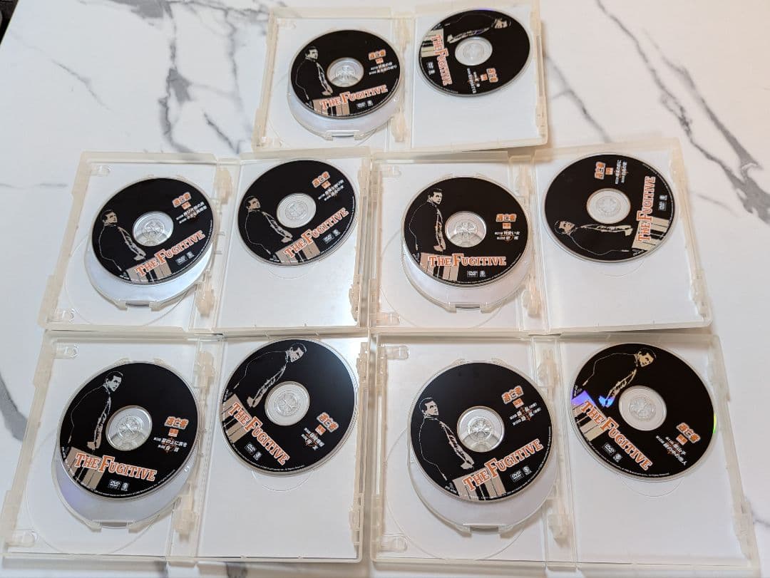 逃亡者 DVD 全4・5シーズン　各3枚組　デジタルリマスター版