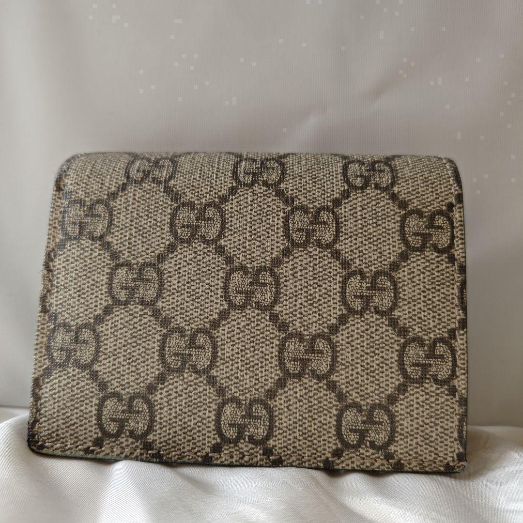 GUCCI グッチ GGスプリーム コンパクトウォレット