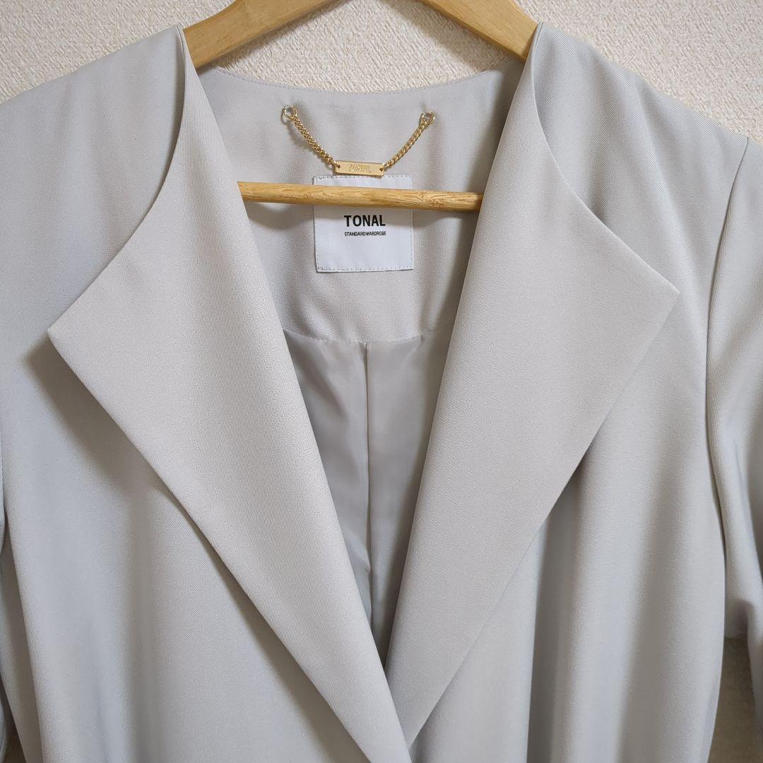 新品 TONAL トレンチコート 春スプリングコート　春アウター　通勤　入学式
