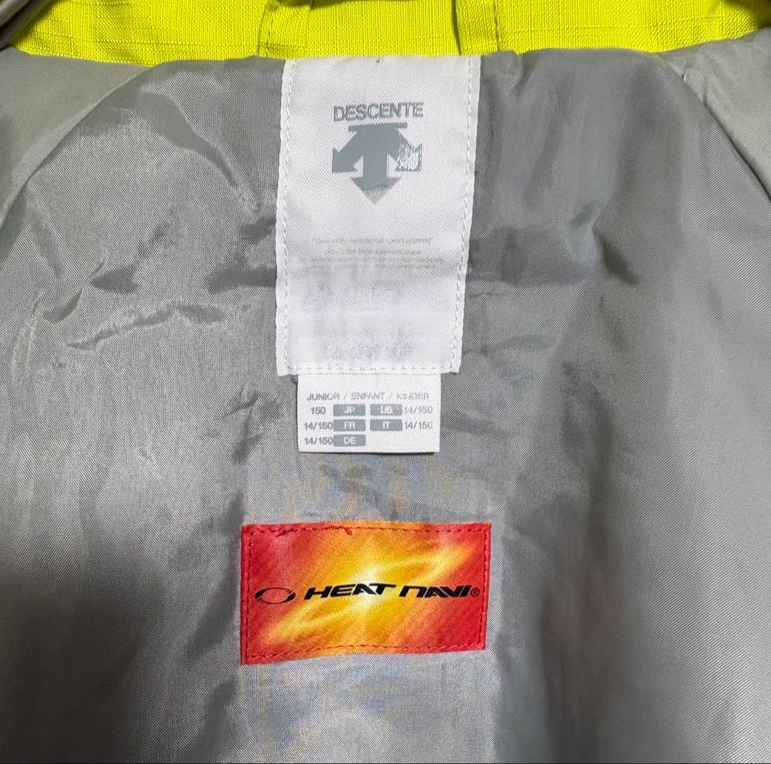 ♦︎良品♦︎DESCENT スキーウェア　スノボウェア　ヒートナビ　150