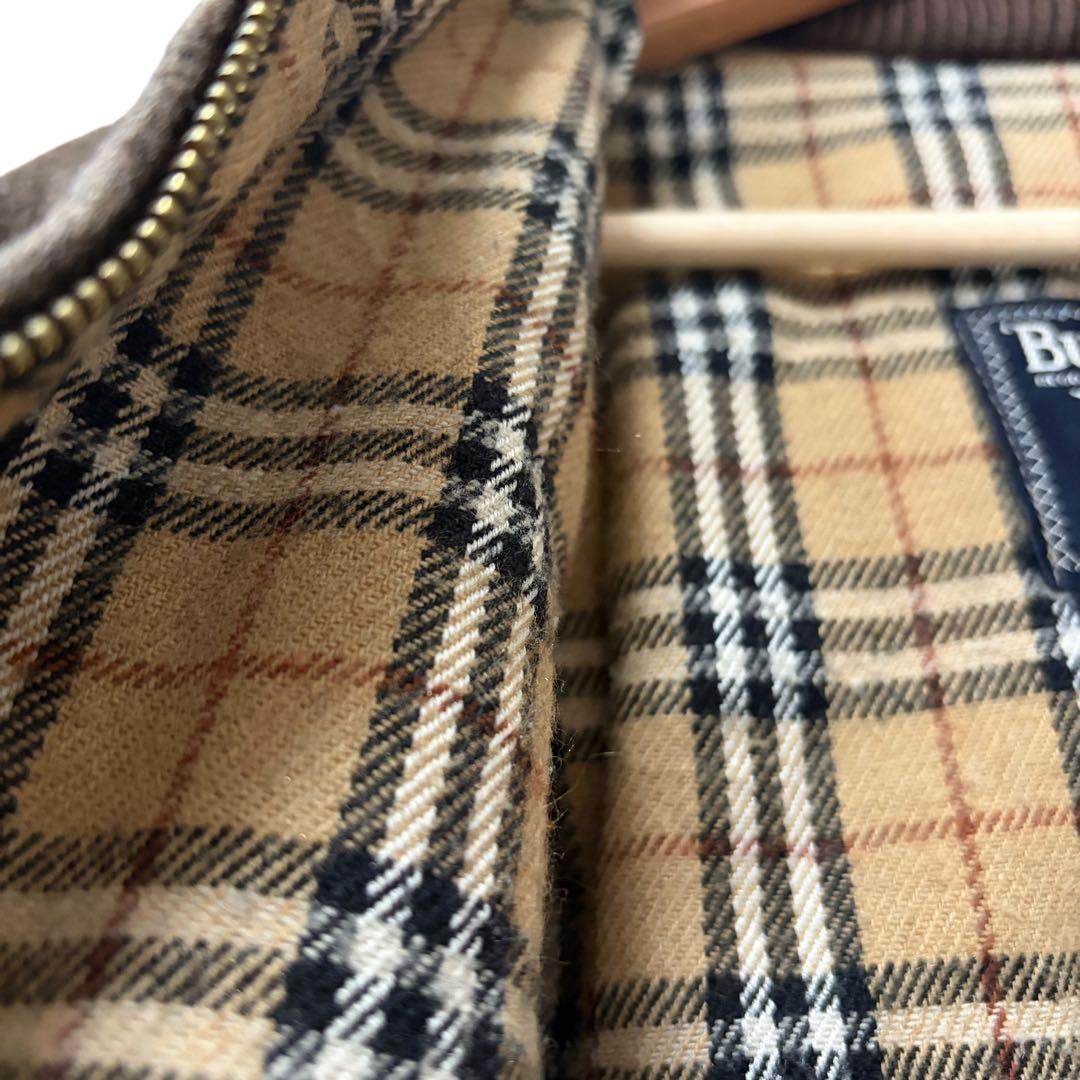 Burberry バーバリー スイングトップ 裏ノバチェック ブラウン 41
